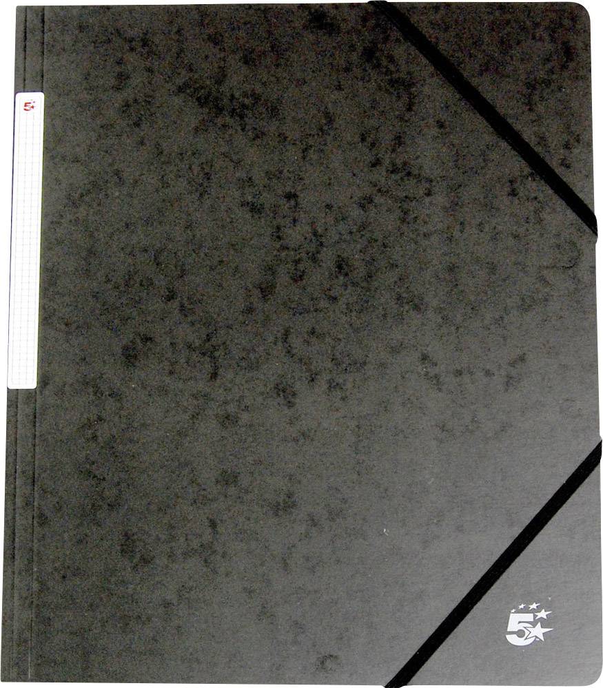 Eckspannmappe Nature Future A4 Manila-Karton 355g schwarz-0