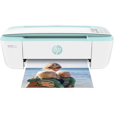 HP Deskjet 3730 All-in-One Seagrass Farb Tintenstrahl Multifunktionsdrucker  A4 Drucker, Scanner, Kopierer WLAN