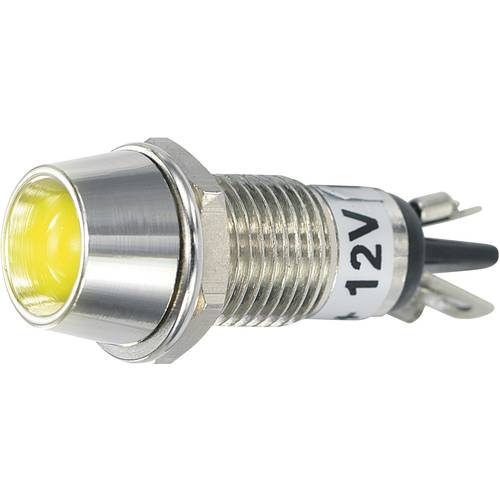 TRU COMPONENTS TC-R9-115L 12 V YELLOW LED-Signalleuchte Gelb 12 V/DC