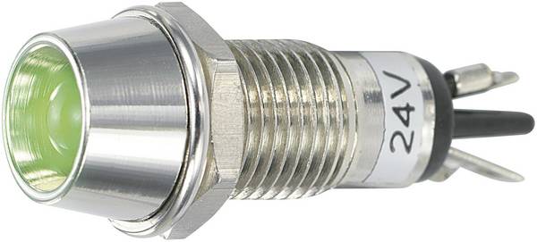 TRU COMPONENTS TC-R9-115L 24 V GREEN LED-Signalleuchte Grün 24 V/DC