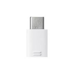 Adaptér pre mobilný telefón Samsung EE-GN930BWEGWW, [1x micro USB zásuvka - 1x USB-C ™ zástrčka], biela