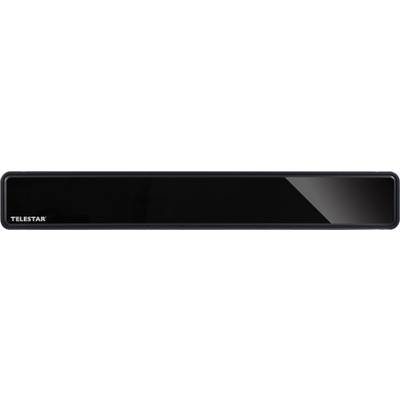 Telestar Antenna 12 LTE Aktive DVB-T/T2 Flachantenne Innenbereich Verstärkung: 35 dB Schwarz-1