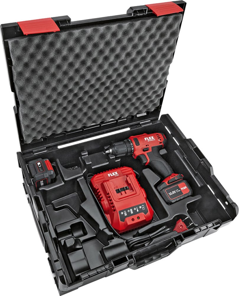 Flex DD 2G 10.8-LD Akku-Bohrschrauber 10.8 V 4 Ah Li-Ion inkl. 2. Akku ...