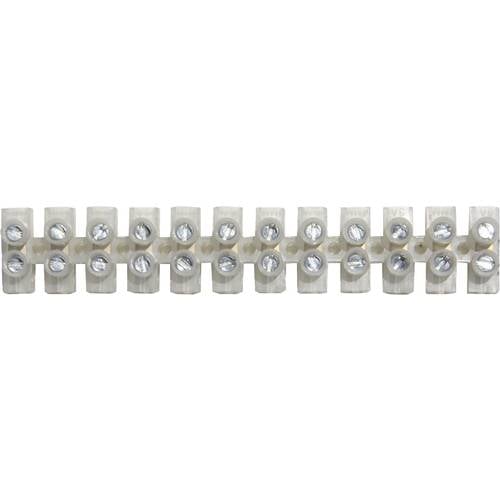 BELI-BECO LK12 Lüsterklemme flexibel: 0.70-4 mm² starr: 0.70-4 mm² Polzahl: 12 1 St. Grau, Transparent (matt)