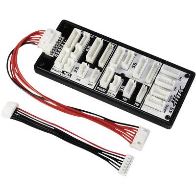 Hitec LiPo Balancer Board Ausführung Ladegerät: XH Ausführung Akku: HP/PQ, EH/F, XH, EH Geeignet für Zellen: 2 - 6
