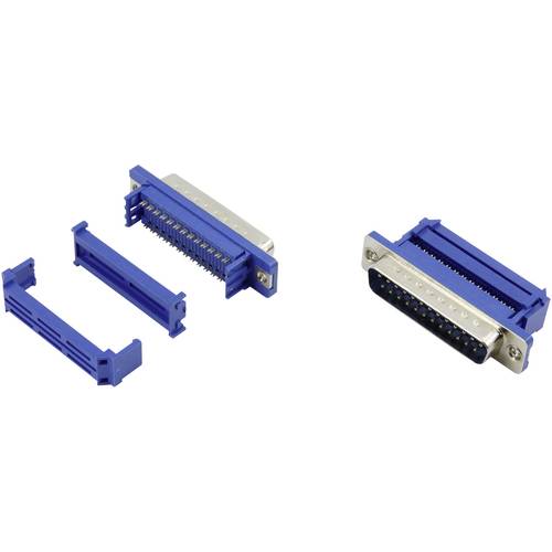 Thumbnail - Connfly DS1036-09MPU2PX-YT D-SUB Stecker 180 ° Polzahl: 9 Schneid-Klemm 1 St.