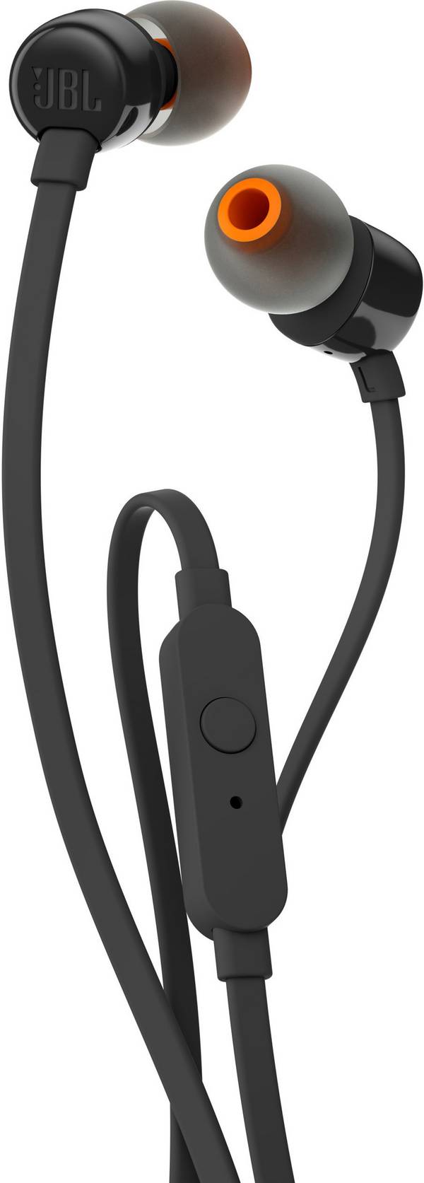 JBL T110 In Ear Kopfhörer kabelgebunden Stereo Schwarz Headset Handy