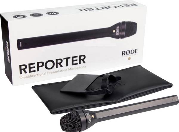 RODE RØDE Reporter - Mikrofon - Schwarz