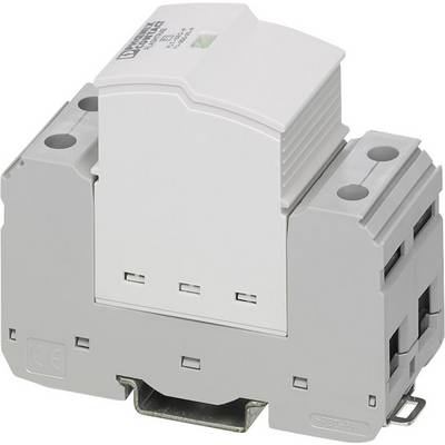 Ein graues, industrielles elektronisches Modul mit sechs Anschlussklemmen, montierbar auf einer DIN-Schiene, geeignet für Schaltschrankinstallationen.