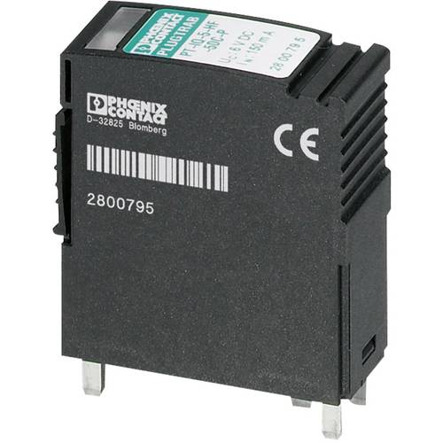 Thumbnail - Phoenix Contact 2800796 PT-IQ-5-HF-12DC-P Überspannungsschutz-Stecker Überspannungsschutz für: Verteilerschrank 600 mA 1...