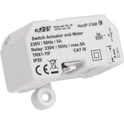 Schalteraktor und Zähler, 230V/50Hz, 5A. Geeignet für 230V Relais, max. 5A. Schutzart IP20. энергодарίзатор 씨云南.