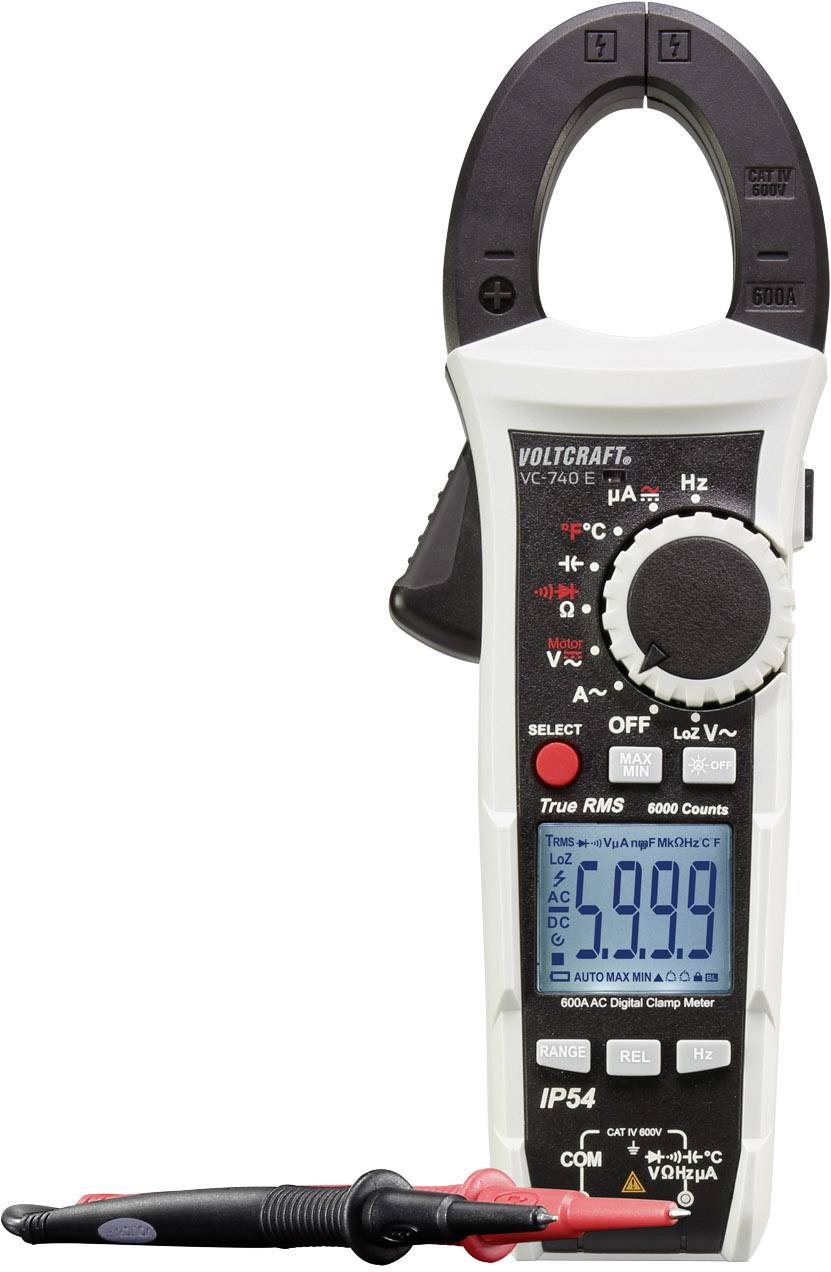 VOLTCRAFT VC740 (K) Stromzange, Hand-Multimeter digital
