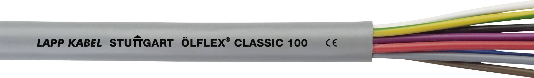 LAPP KABEL Steuerleitung ÖLFLEX® CLASSIC 100 5 G 6 mm² Grau LappKabel 1120812/1000 1000 m