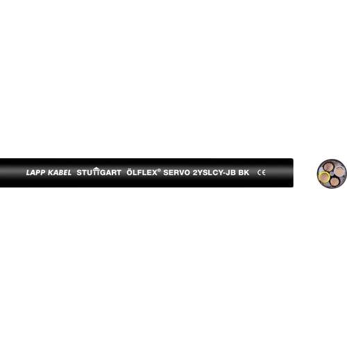 LAPP ÖLFLEX® SERVO 2YSLCY-JB Servoleitung 4 G 16 mm² Schwarz 1136455/500 500 m