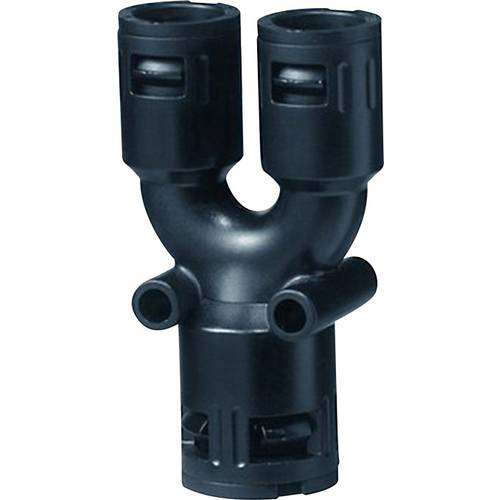 Thumbnail - LAPP 61801115 SILVYN® KLICK-Y 2X9/1X11 BK Y-Verteiler Schwarz 11 mm, 9 mm, 9 mm Gerade 10 St.