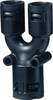 LAPP 61801090 SILVYN® KLICK-Y 2X7/1X9 GY Y-Verteiler Grau 9 mm, 7 mm, 7 mm Gerade 10 St.