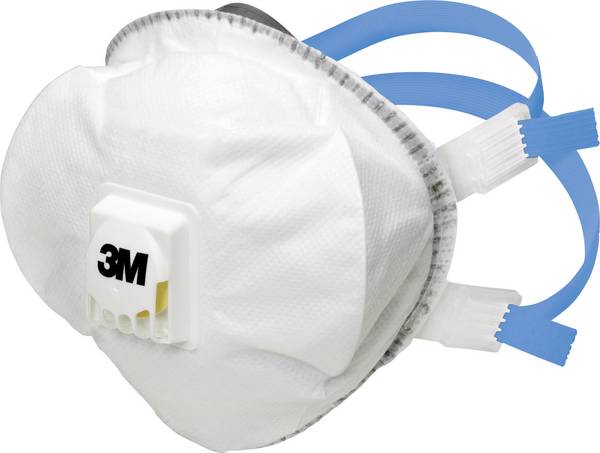 3M  8825+ Feinstaubmaske mit Ventil FFP2 D 5 St. EN 149:2001, EN 149:2009 DIN 149:2001, DIN 149:2009