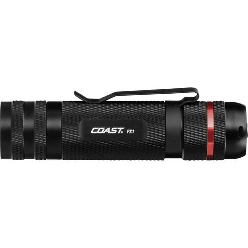 Coast PX1 LED Taschenlampe mit Gürtelclip batteriebetrieben 315 lm 130 g