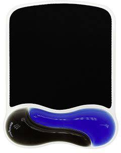 Kensington 62401 repose poignets Duo Gel Wave Mauspad Ergonomisch Blau, Schwarz-3