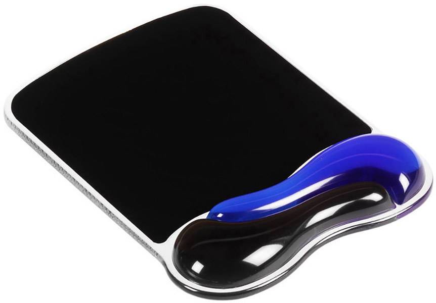 Kensington 62401 repose poignets Duo Gel Wave Mauspad Ergonomisch Blau, Schwarz-4