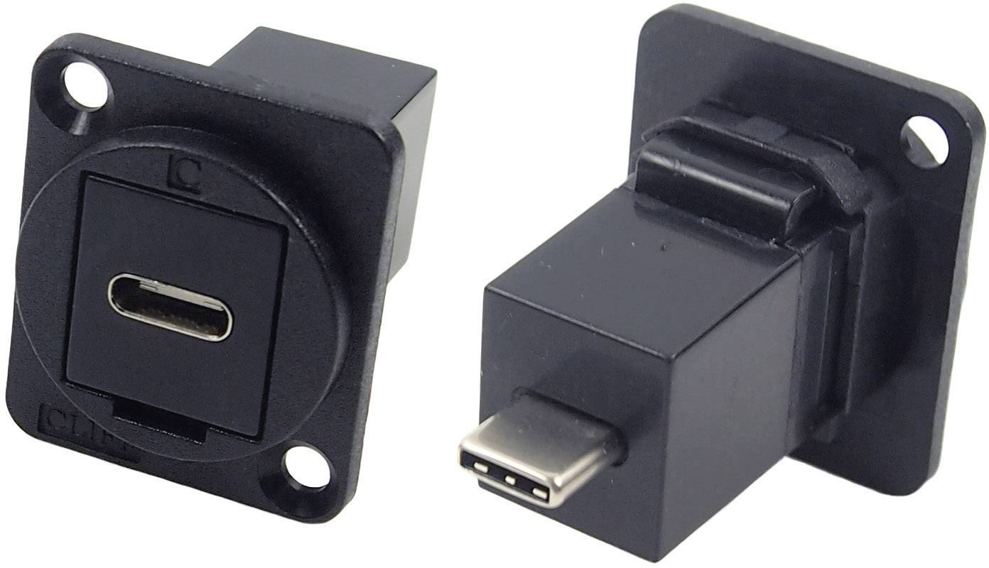 CLIFF XLR Adapter USB C Buchse auf USB C Adapter, Einbau Cliff Inhalt: 1 St.