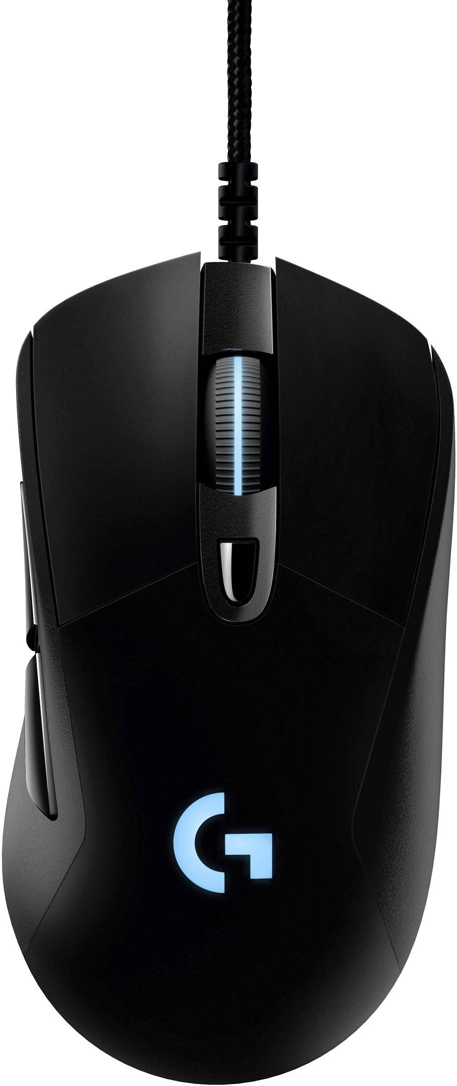 Logitech Gaming G403 Prodigy Ergonomische Gaming-Maus USB Optisch Schwarz 6 Tasten 12000 dpi Ergonomisch, Beleuchtet-0