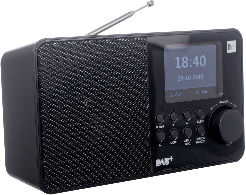 Dual DAB 18 C DAB+ Kofferradio DAB+, UKW Schwarz kaufen