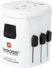 Skross 1103160 Reiseadapter Pro Light World
