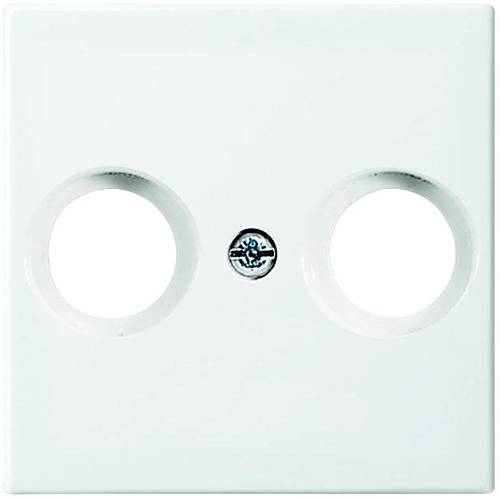 Busch-Jaeger Abdeckung SAT-Steckdose, TV-, Radio-Steckdose Busch-balance SI Alpinweiß 2531-914 1 St.