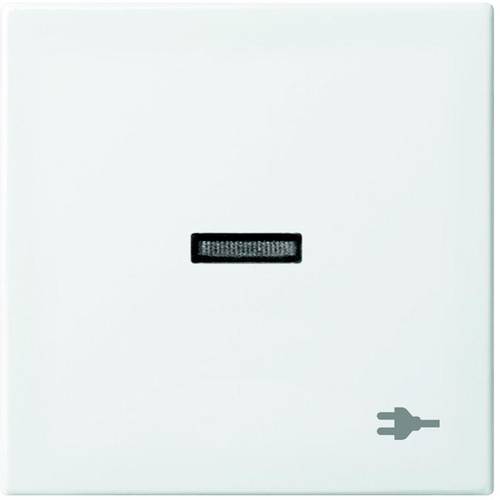 Busch-Jaeger Abdeckung Kontrolltaster, Symbolwippe Stecker Busch-balance SI Alpinweiß 1789 ST-914 1 St.