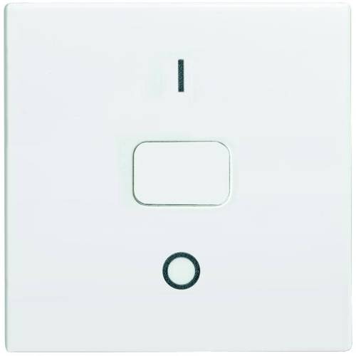 Busch-Jaeger Abdeckung Ausschalter, Symbolwippe leer, Tastersymbol neutral Busch-balance SI Alpinweiß 2502-914 1 St.