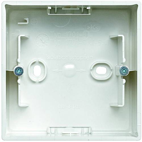 Busch-Jaeger 1fach Zubehör Aufputzgehäuse Busch-balance SI Alpinweiß 1701-914 1 St.