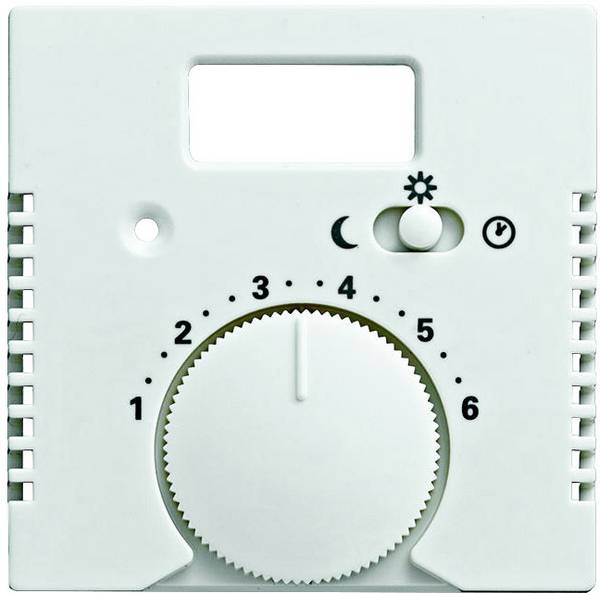 Busch-Jaeger  Abdeckung Thermostat  Busch-balance SI Alpinweiß 1795 TA-914  1 St.