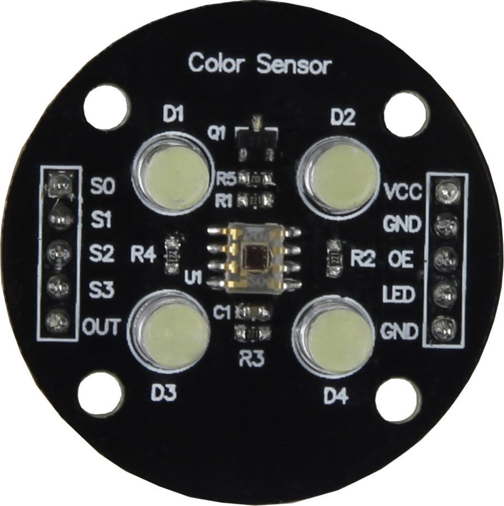 Arduino ErweiterungsPlatine Colorimeter TCS3200 Schwarz kaufen