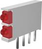 Signal Construct DBI01302 LED-Baustein 2fach Rot, Grün (L x B x H) 15.5 x 2.5 x 12 mm