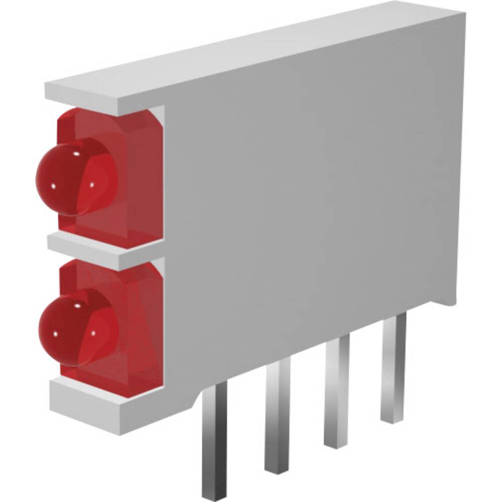 Signal Construct DBI01322 LED-module 2-voudig Groen, Groen (l x b x h) 15.5 x 2.5 x 12 mm