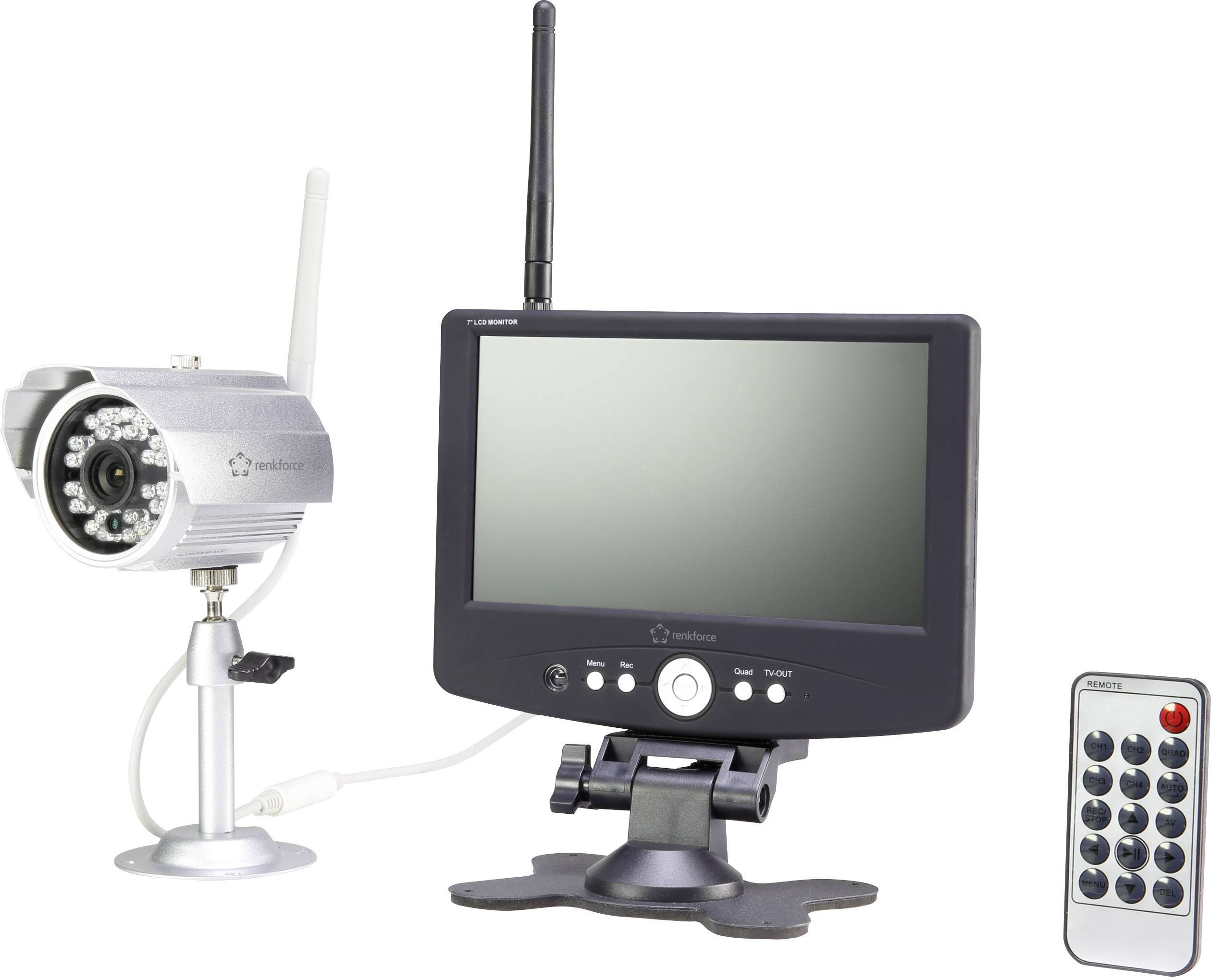 Renkforce 37370A1 Funk-Überwachungskamera-Set 4-Kanal mit ...