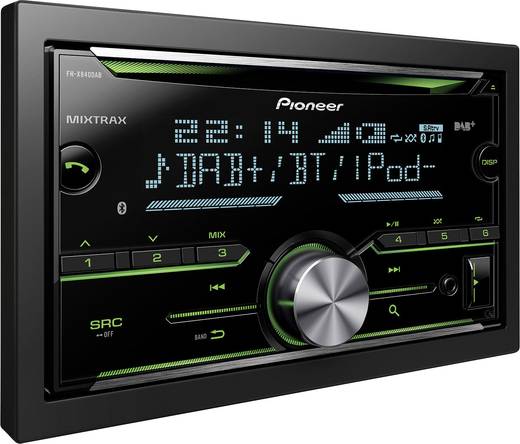 Pioneer FHX840DAB DoppelDIN Autoradio Bluetooth