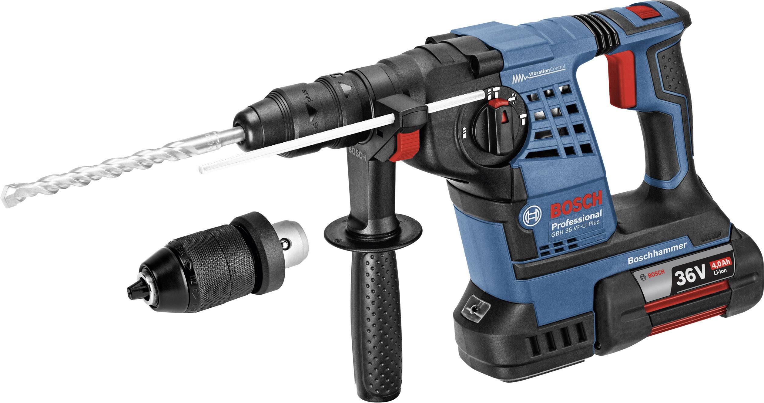 BOSCH Akkubohrh. GBH 36 VF-LI Plus bu | 0611907002