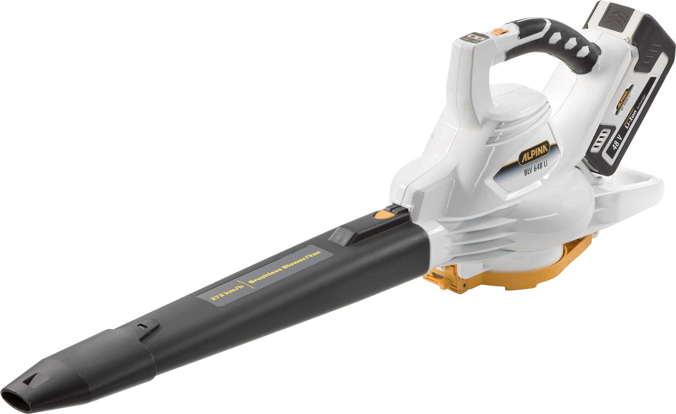 Souffleur, Aspirateur sans fil ALPINA BLV 648 Li 48 V sans ...