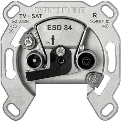 Kathrein ESD 85 Antennendose SAT, TV, UKW Unterputz Einzelanschlussdose