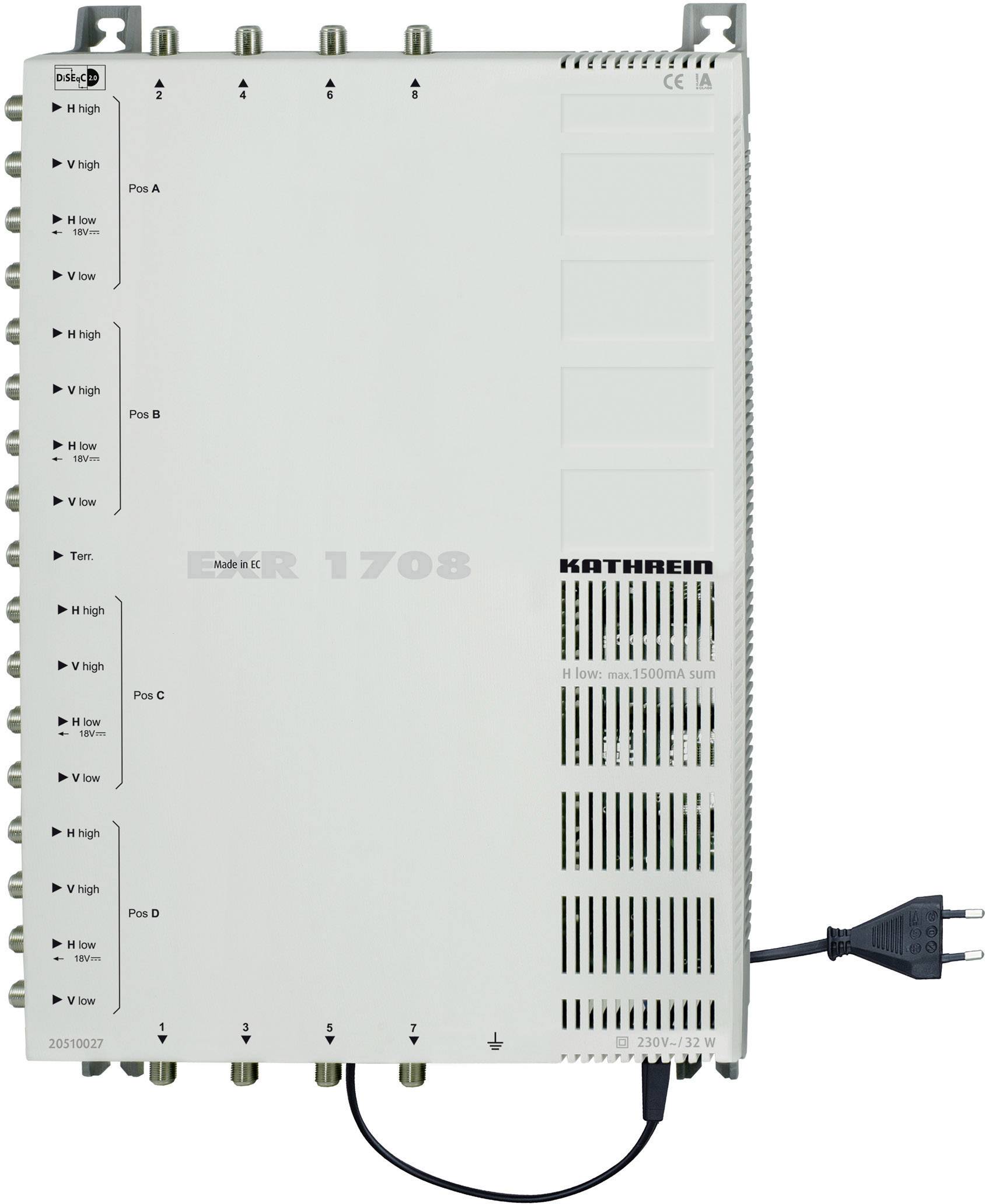 KATHREIN EXR 1708 Multischalter 17 auf 8