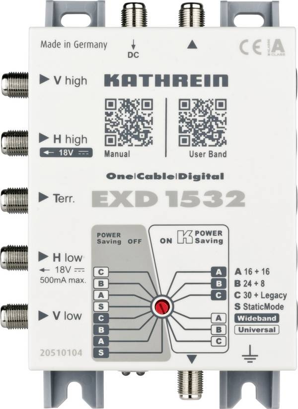 Kathrein Einkabel-Multischalter EXD 1532