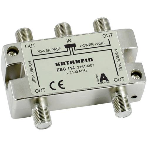 Kathrein EBC 114 SAT-Verteiler 4-fach 5 - 2400 MHz