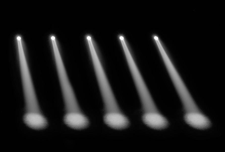 Cameo Q-Spot 15 W LED-Pinspot Anzahl LEDs (Details): 1 15 W Schwarz-1