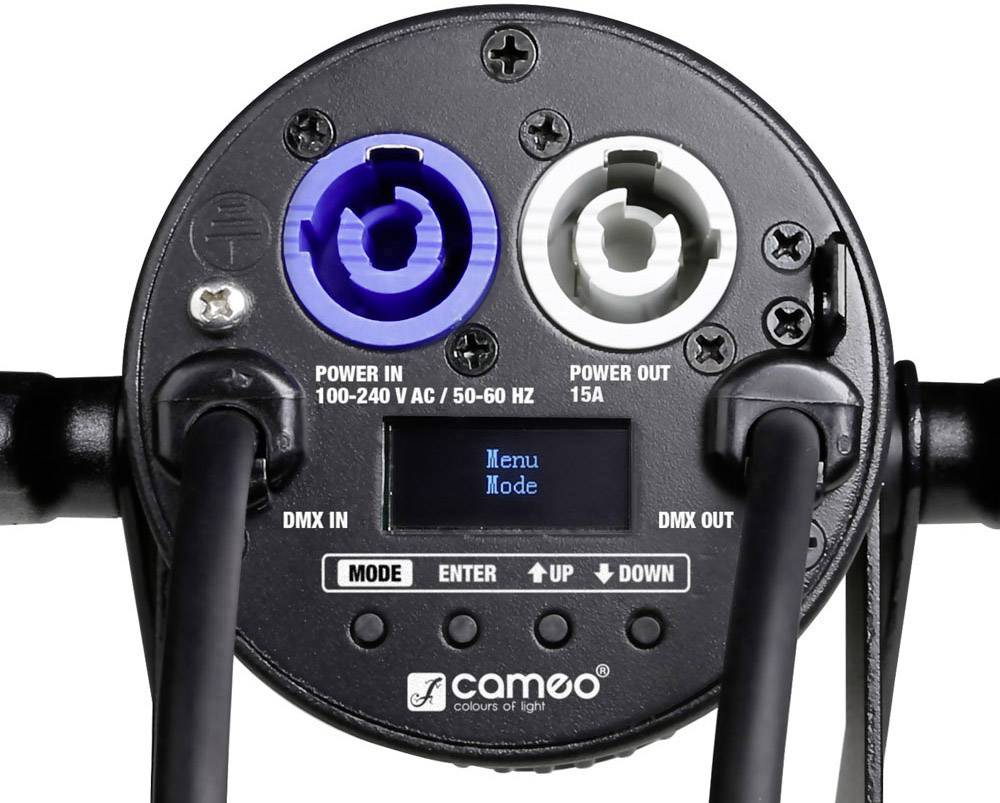 Cameo Q-Spot 15 W LED-Pinspot Anzahl LEDs (Details): 1 15 W Schwarz-3