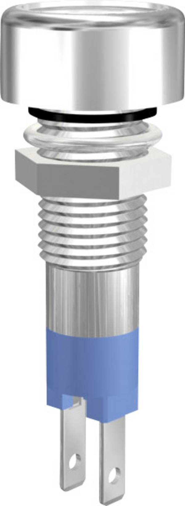 Signal Construct SMLD 08412 LED-Signalleuchte Blau 12 V/DC, 12 V/AC 750 mcd