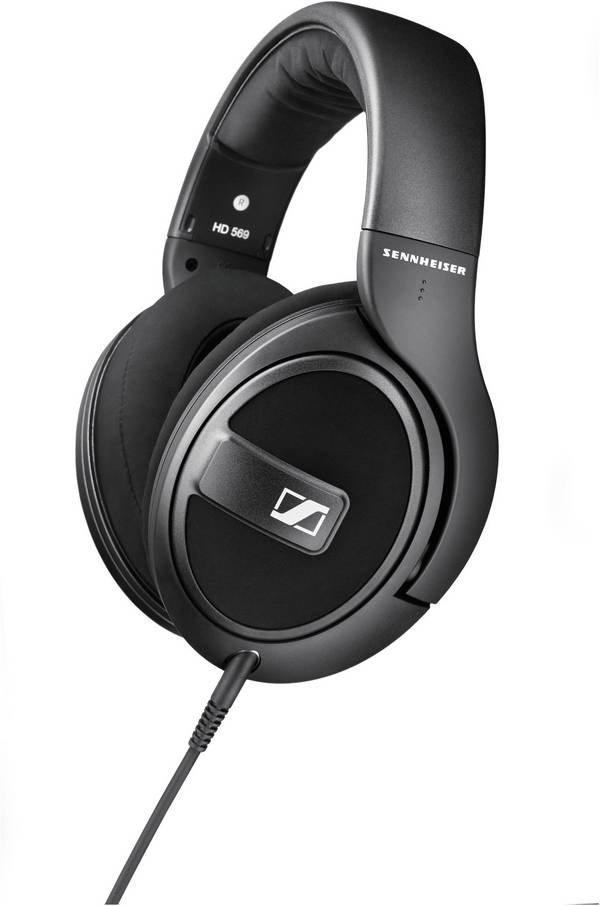 Sennheiser HD 569 Over Ear Kopfhörer kabelgebunden Schwarz (matt) Headset HiFi
