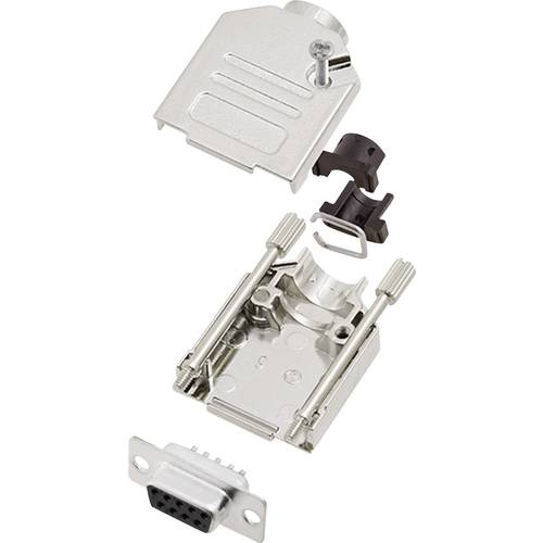 encitech DTCK09-DBS-K 6355-0061-11 D-SUB Buchsenleisten-Set 180 ° Polzahl: 9 Lötkelch 1 Set
