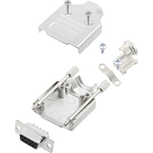 encitech MHDM-09-DMS-K 6355-0006-11 D-SUB Buchsenleisten-Set 180 ° Polzahl: 9 Lötkelch 1 Set